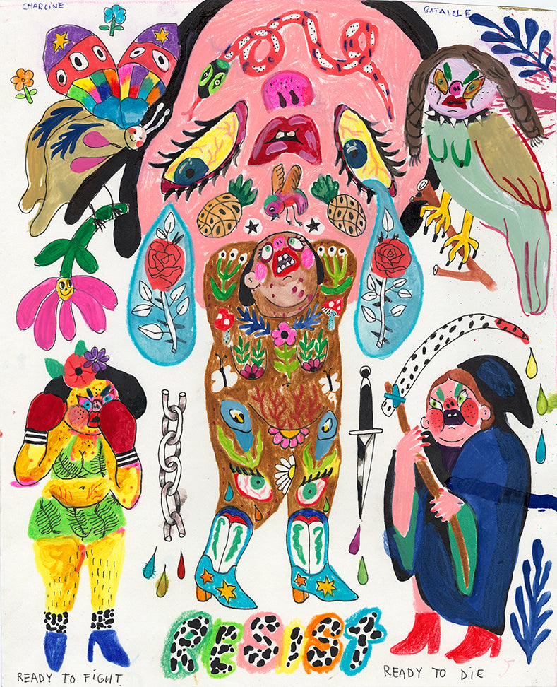 Charline Bataille - "Resist" - Spoke Art