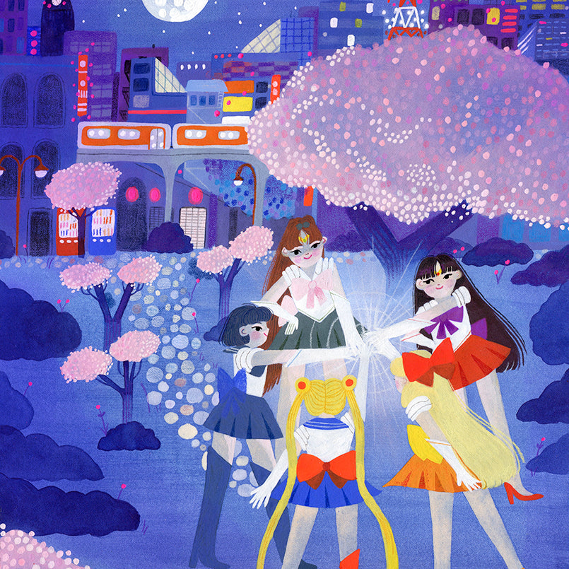 Chelsea O'Byrne - "Secret Senshi" - Spoke Art