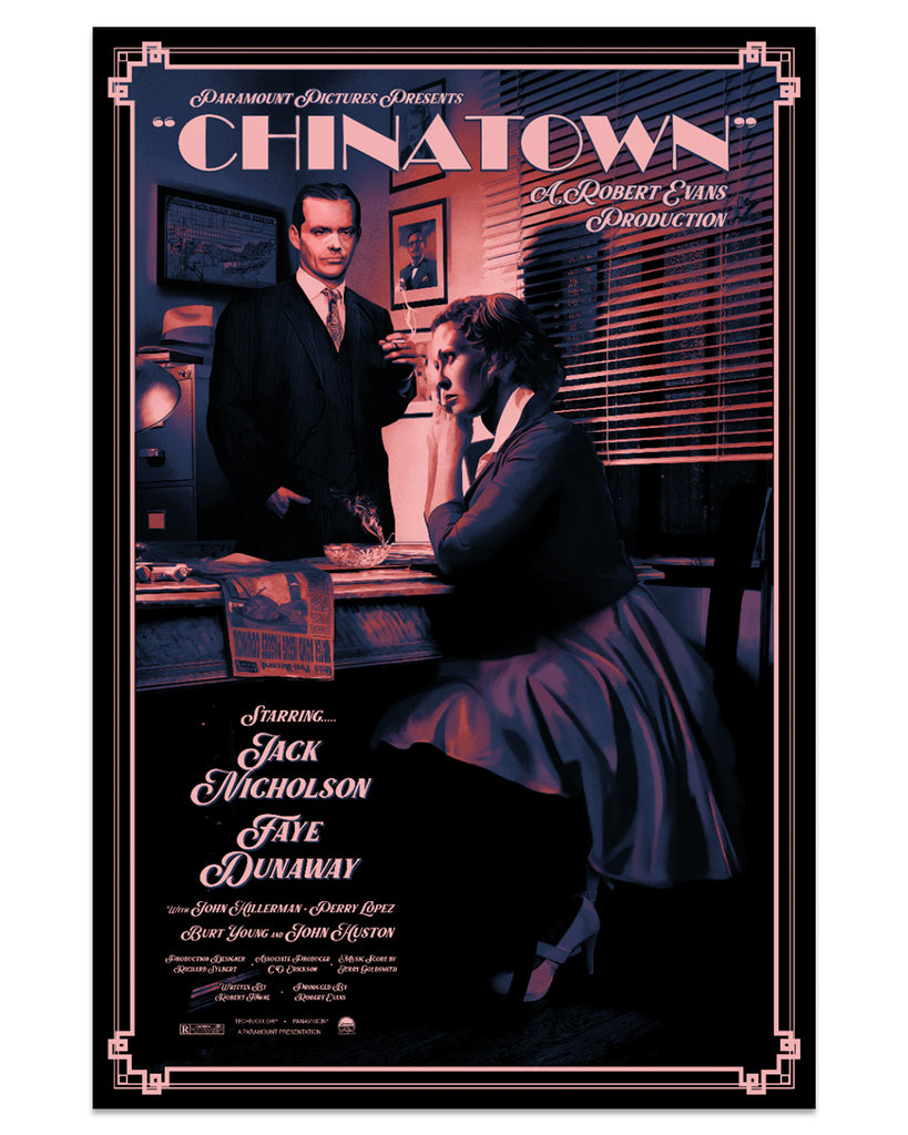 Dakota Randall Chinatown regular edition screen print for Spoke Art Gallery