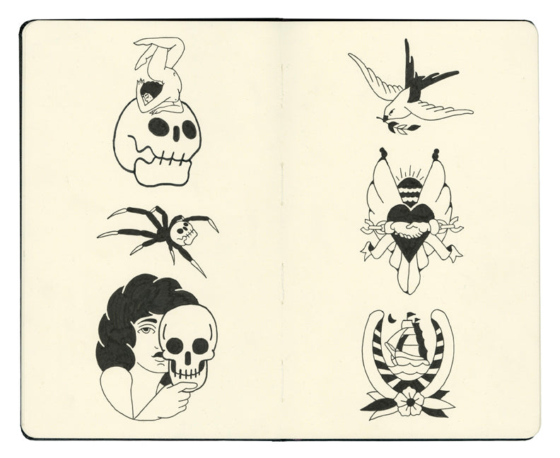 Christopher Martin - "Skulls and Nautical Flash" - Spoke Art