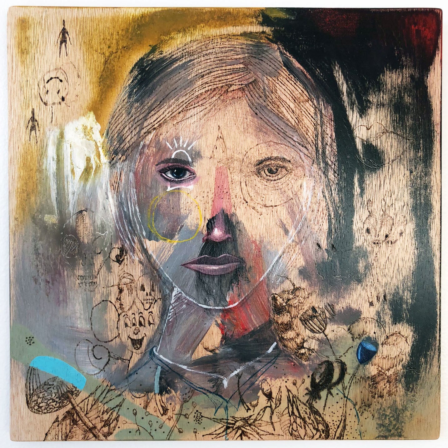 Collin van der Sluijs "Untitled Portrait, 2018" - Spoke Art