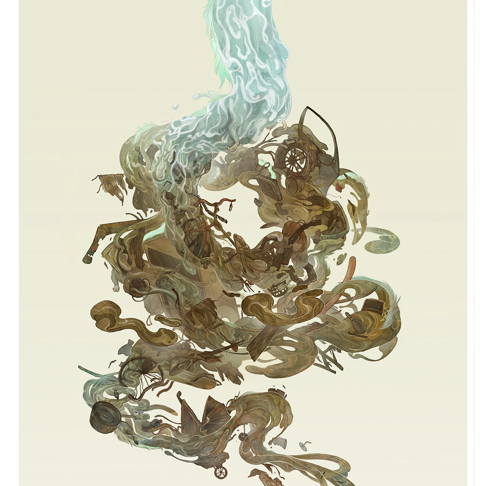 Corinne Reid - "Kawa no Kami" - Spoke Art