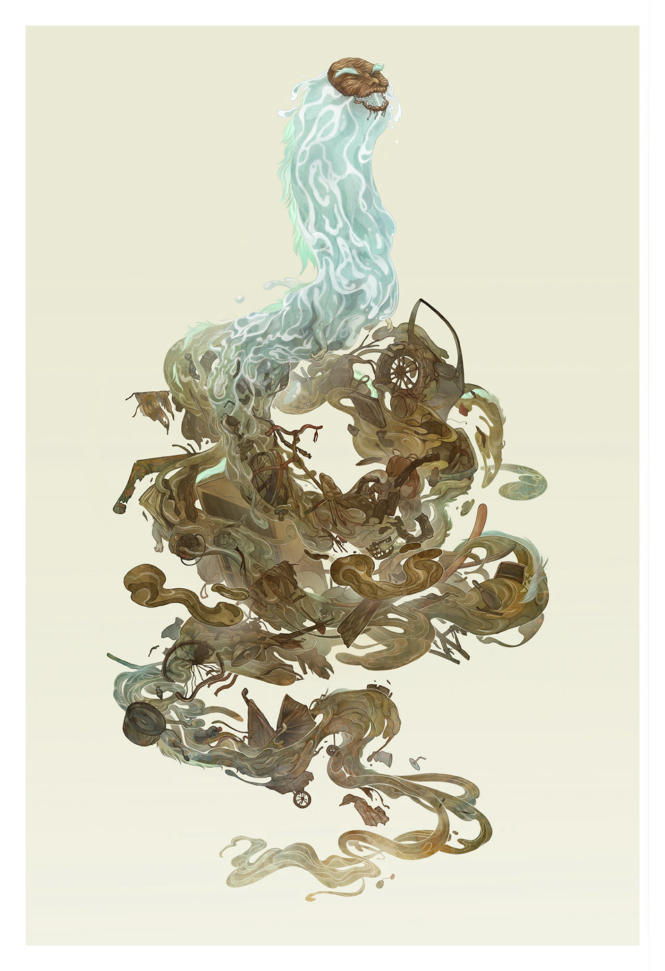 Corinne Reid - "Kawa no Kami" - Spoke Art