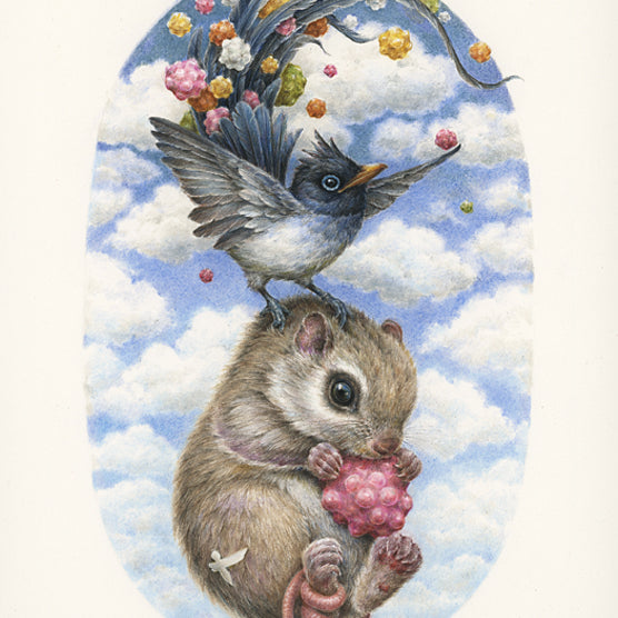 Courtney Brims - "Boh and Yubaba's Bird" - Spoke Art