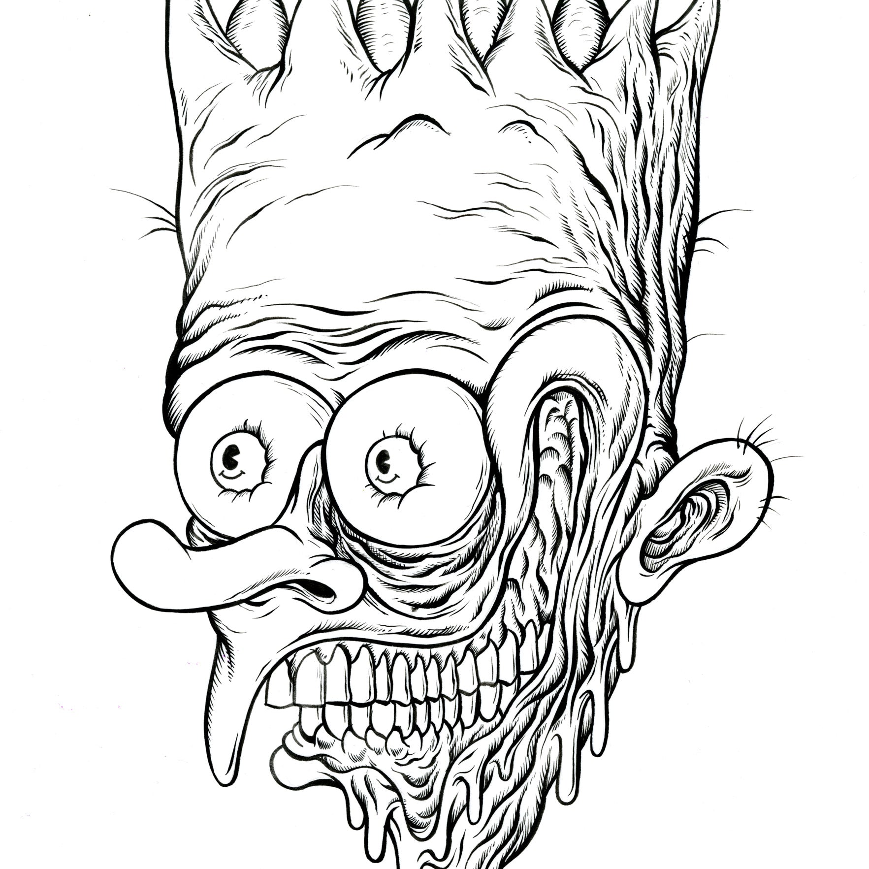 Alex Pardee - "Cow Man" - Spoke Art