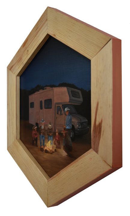 Peter Adamyan - "Cowboy Campfire" - Spoke Art