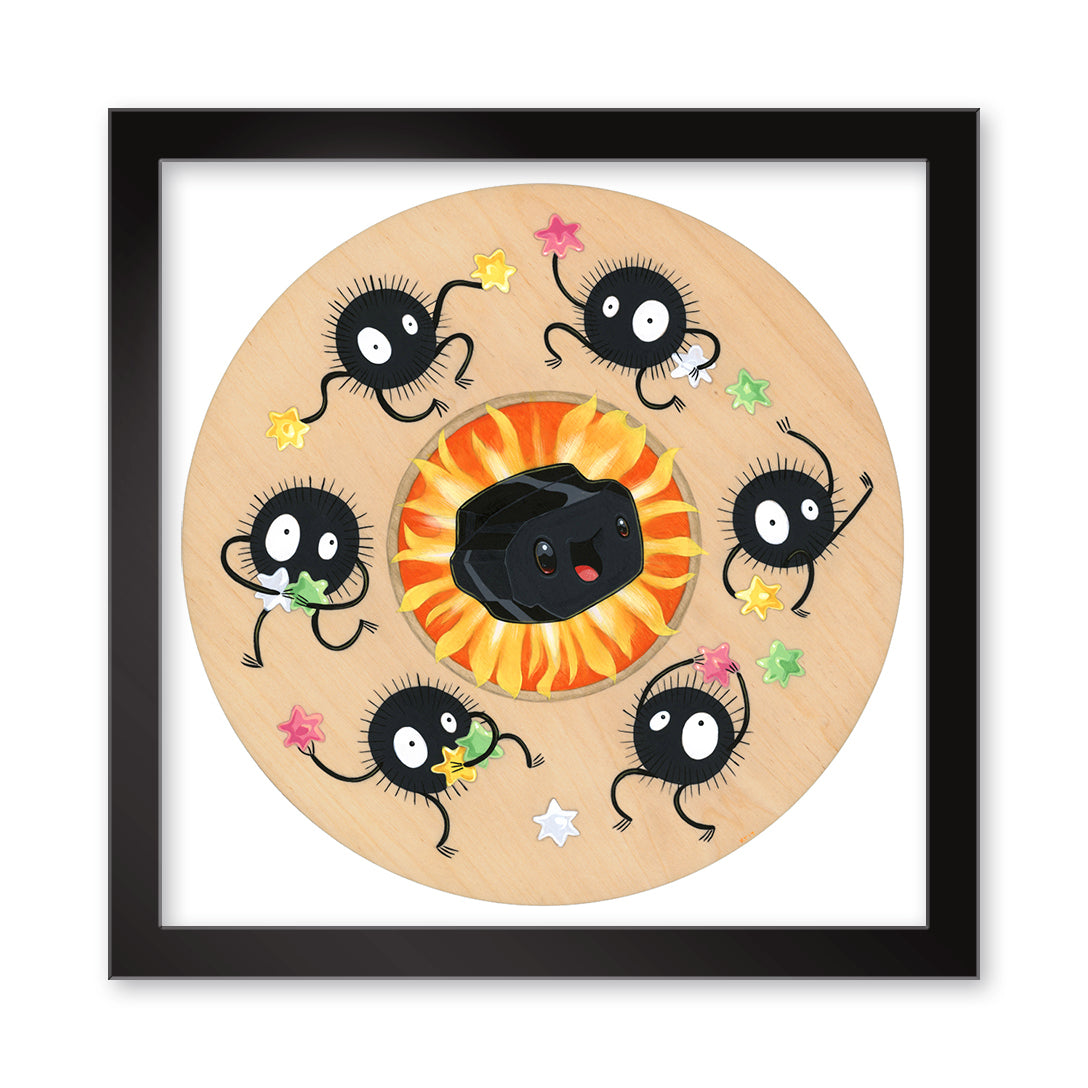 Cuddly Rigor Mortis - "Susuwatari" (print) - Spoke Art