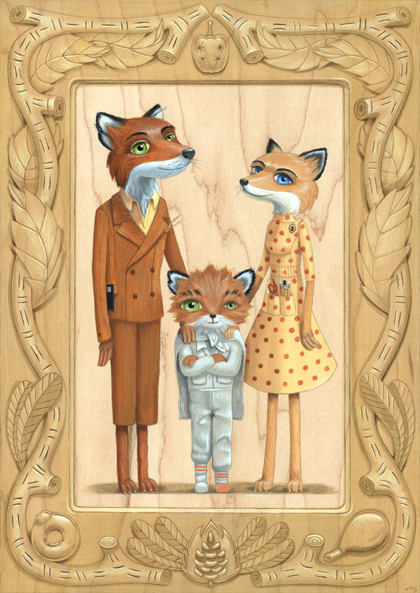 Cuddly Rigor Mortis - "Fantastic Family Portrait" - Spoke Art