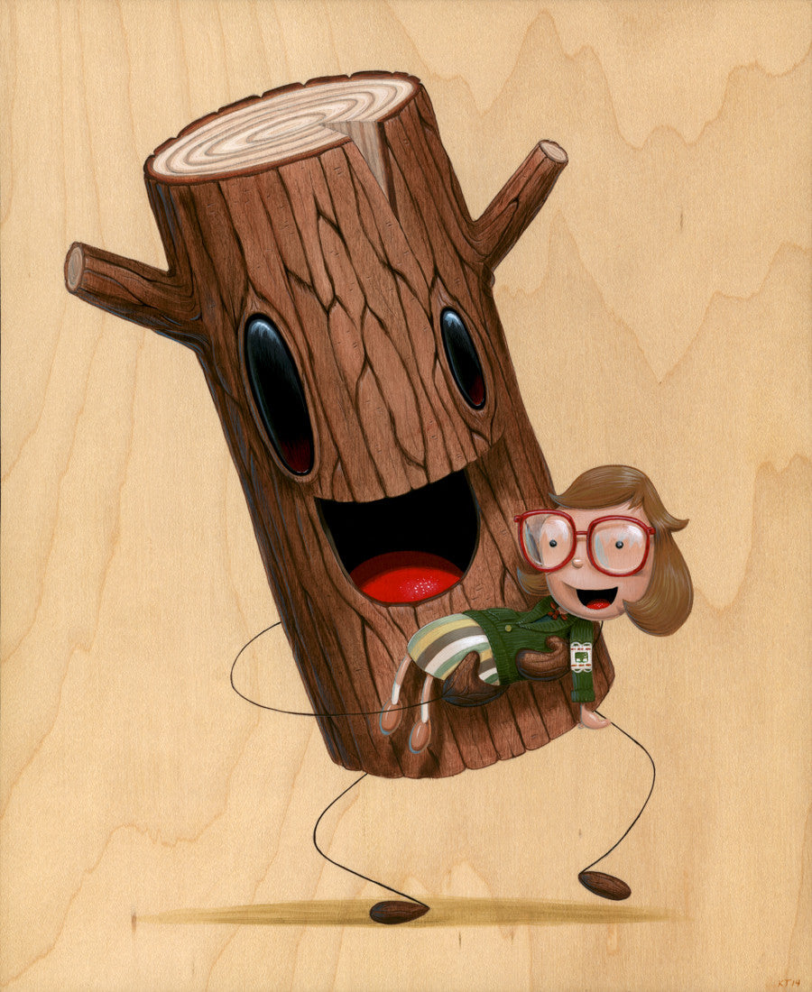 Cuddly Rigor Mortis - Lady Log - Spoke Art