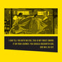 A stylized illustration of two cloaked fencers on a yellow background reminiscent of a Quentin vs Coen print. Bold text: I can tell you with no ego, this is my finest sword. If on your journey, you should encounter God, God shall be cut. Brand: Derek Ballard.