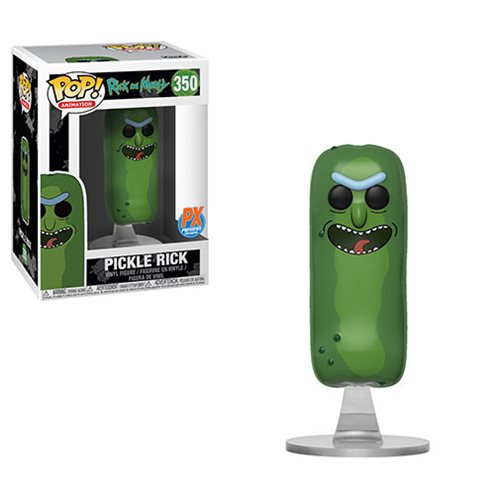 Funko POP! Rick and Morty: "Pickle Rick with No Limbs" Vinyl Figure - Spoke Art