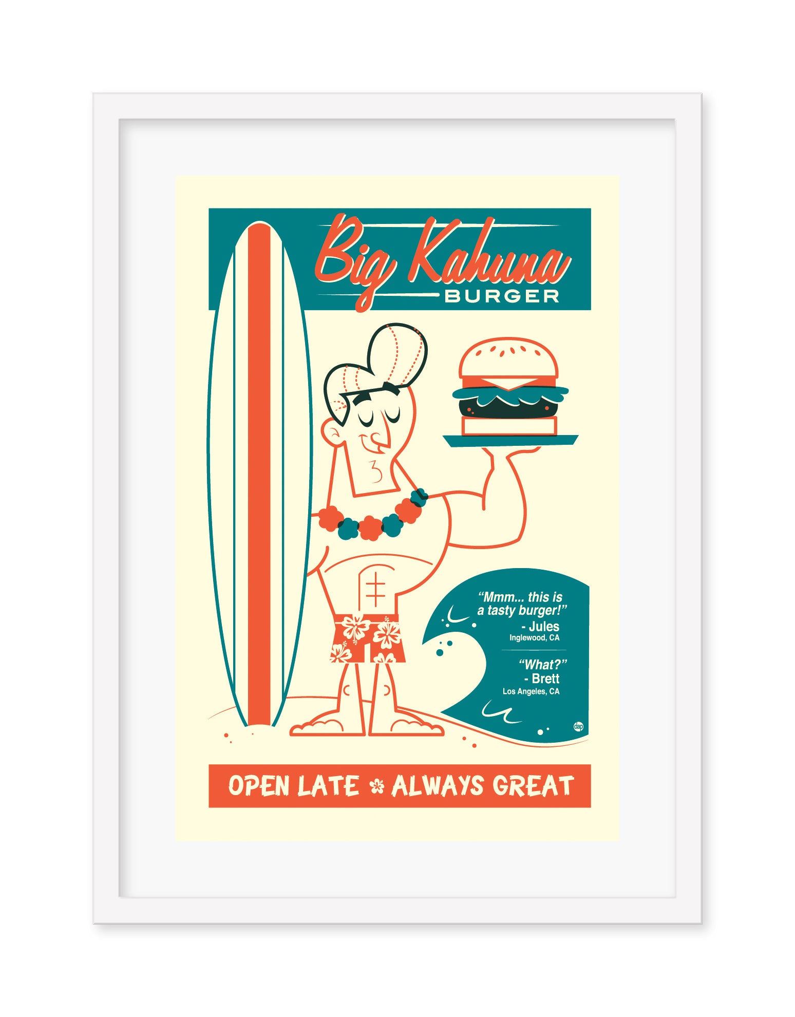 Dave Perillo - "Big Kahuna Burger" - Spoke Art