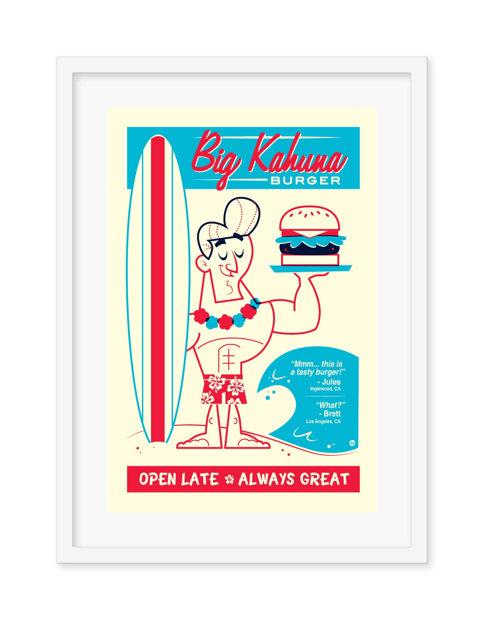 Dave Perillo - "Big Kahuna Burger" - Spoke Art