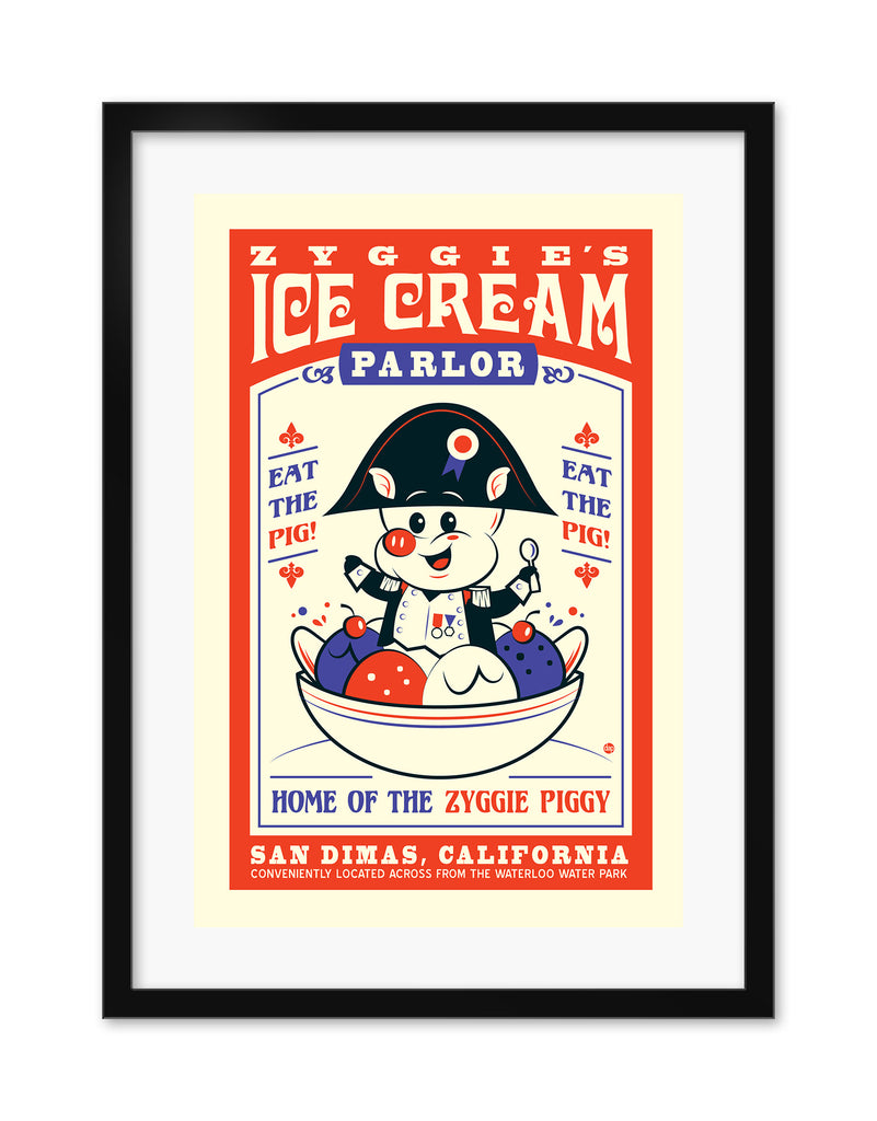 Dave Perillo - "Zyggie's Ice Cream" - Spoke Art