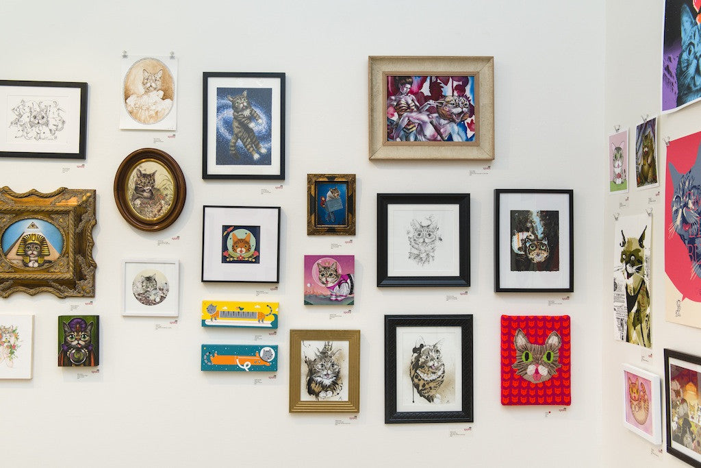 Meghan Stratman - "The Cat From Outer Space" - Spoke Art