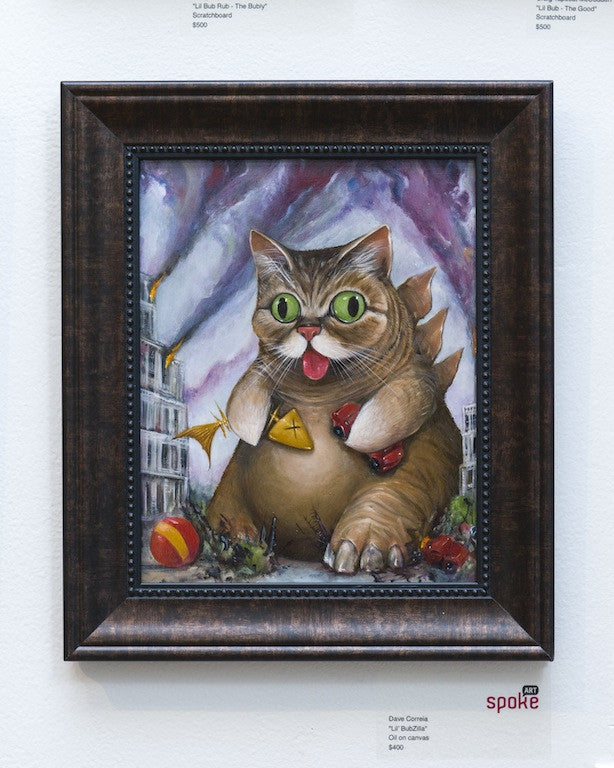 Dave Correia - "Lil' BubZilla" - Spoke Art