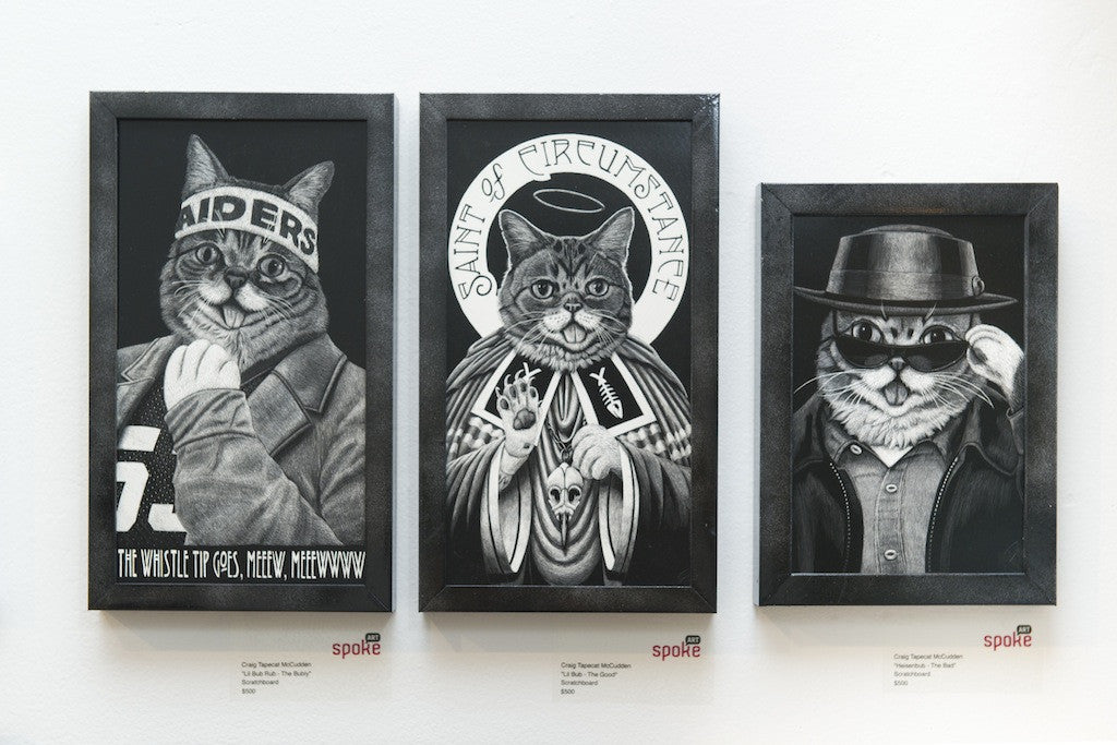 Craig Tapecat McCudden - "Heisenbub - The Bad" - Spoke Art