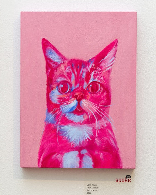 Jen Mann - "Bub-Licious" - Spoke Art