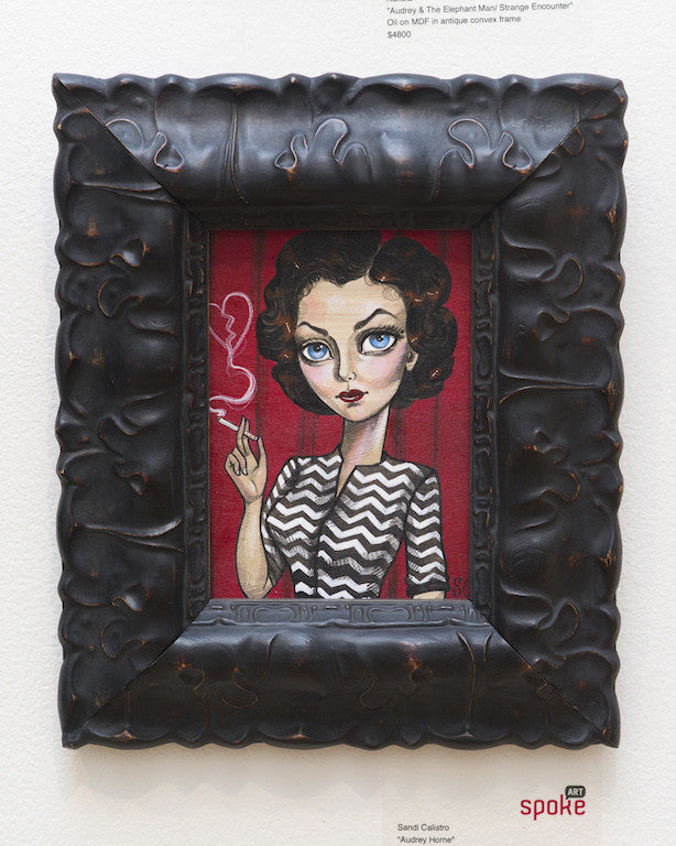 Sandi Calistro - "Audrey Horne" - Spoke Art