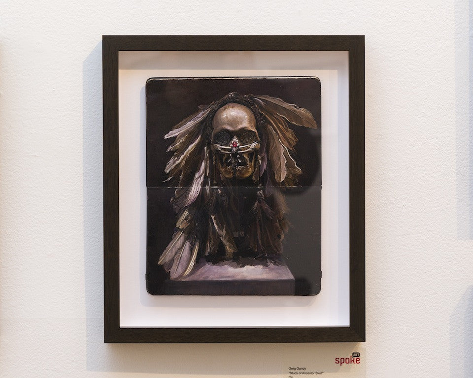 Greg Gandy - "Study of Ancestor Skull" - Spoke Art