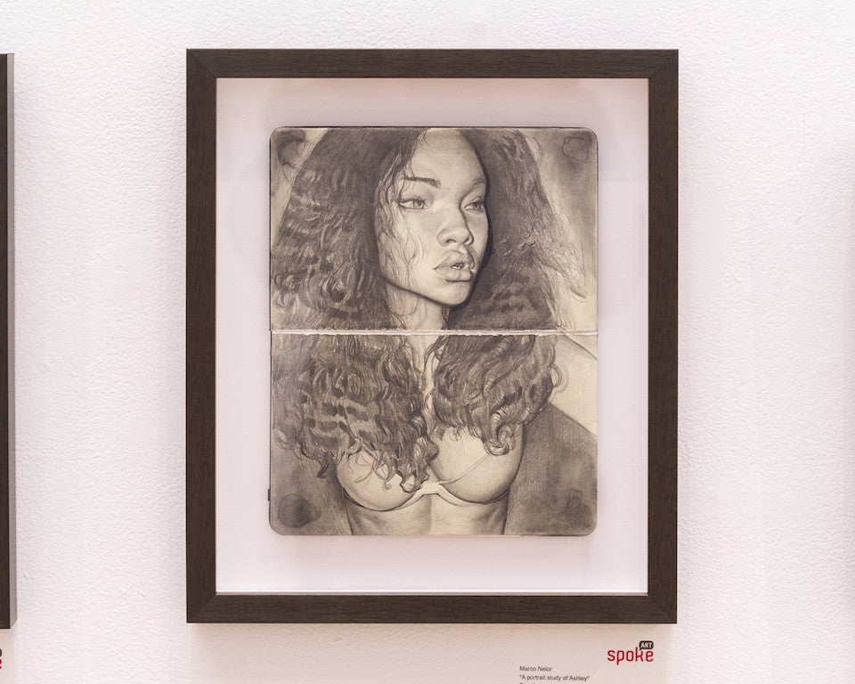 Marco Nelor - "A portrait study of Ashley" - Spoke Art
