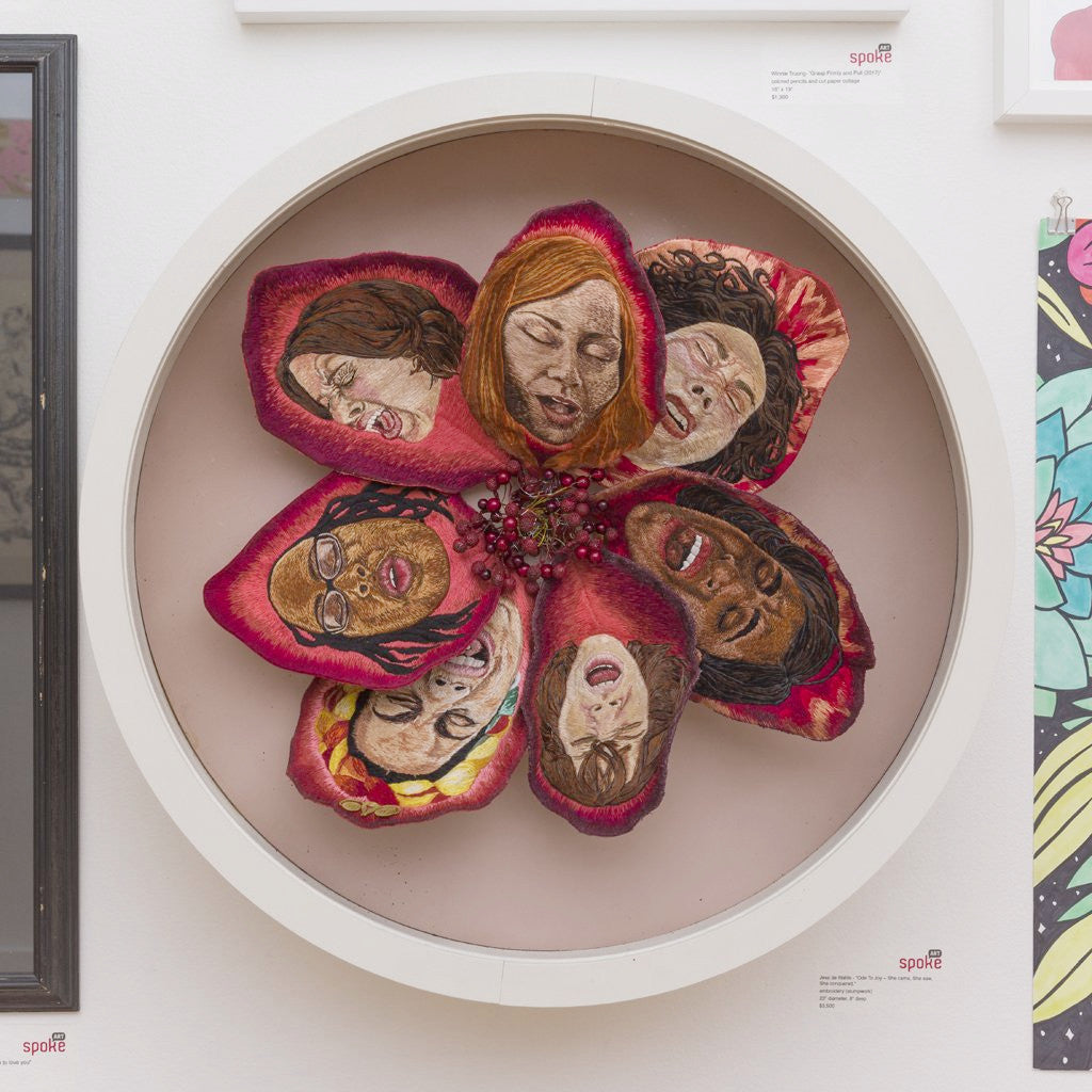 Jess de Wahls - "Ode To Joy ~ She came, She saw, She conquered." - Spoke Art