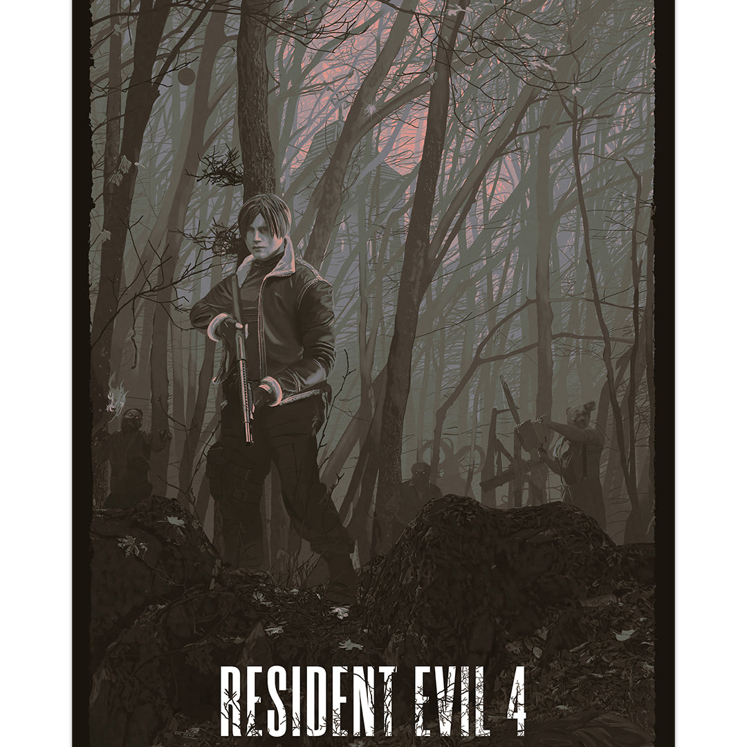 Dakota Randall - "Resident Evil 4" print - Spoke Art