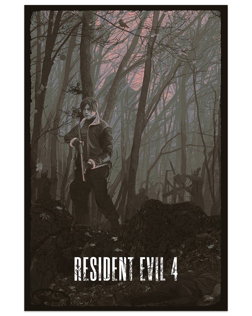 Dakota Randall - "Resident Evil 4" print - Spoke Art