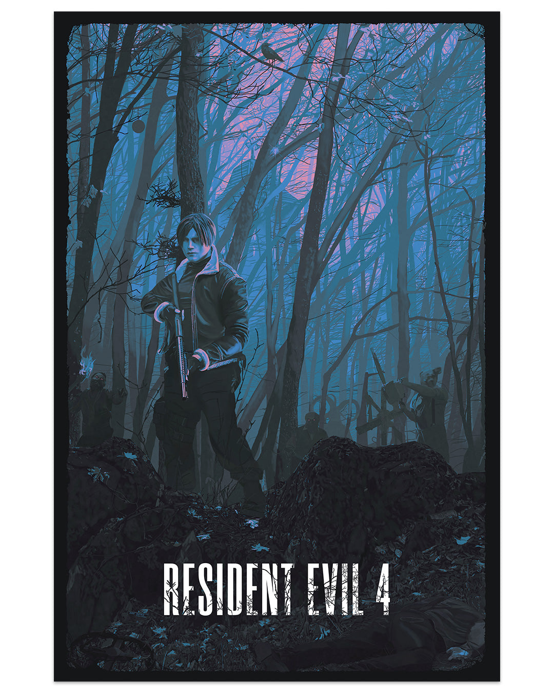 Dakota Randall - "Resident Evil 4" print - Spoke Art