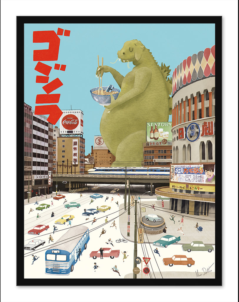 Max Dalton - "Godzilla" - Spoke Art
