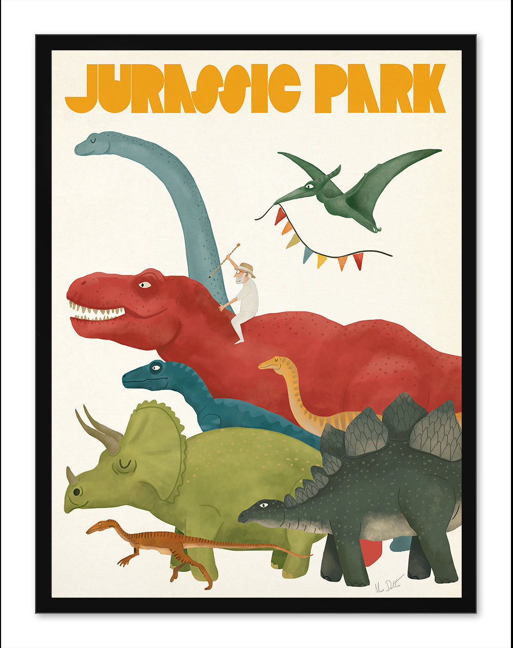 Max Dalton - "Jurassic Park" - Spoke Art