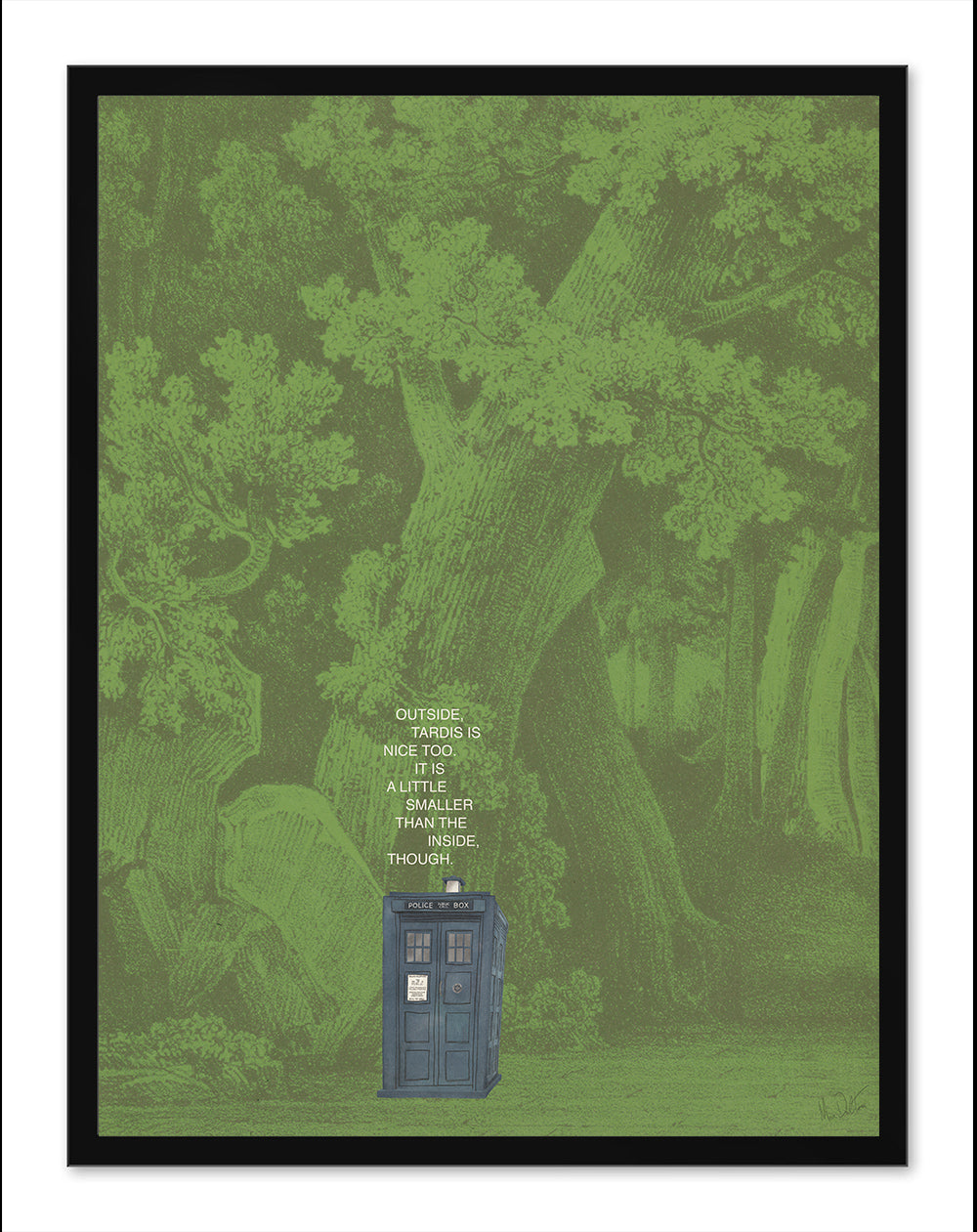 Max Dalton - "Tardis" - Spoke Art