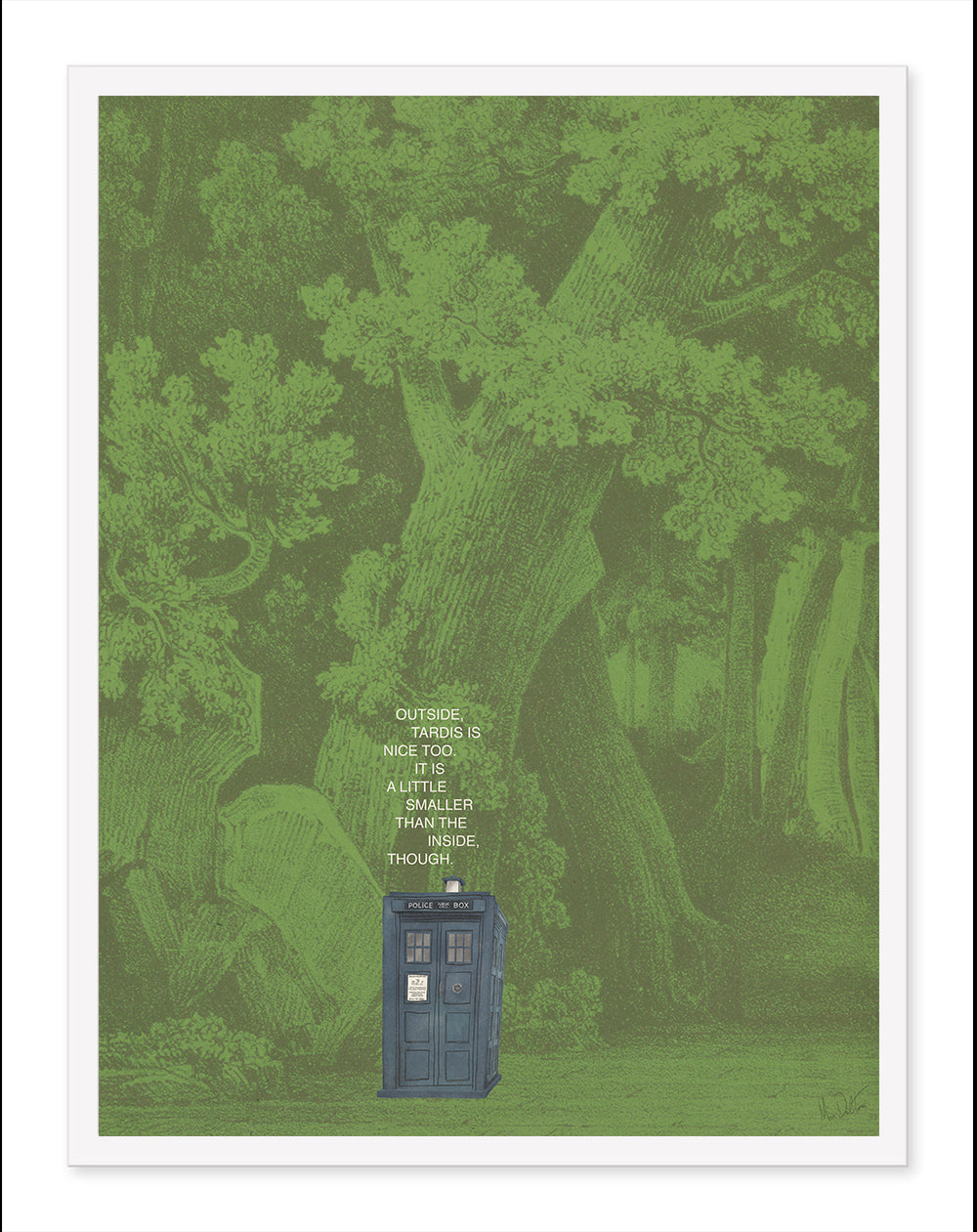 Max Dalton - "Tardis" - Spoke Art