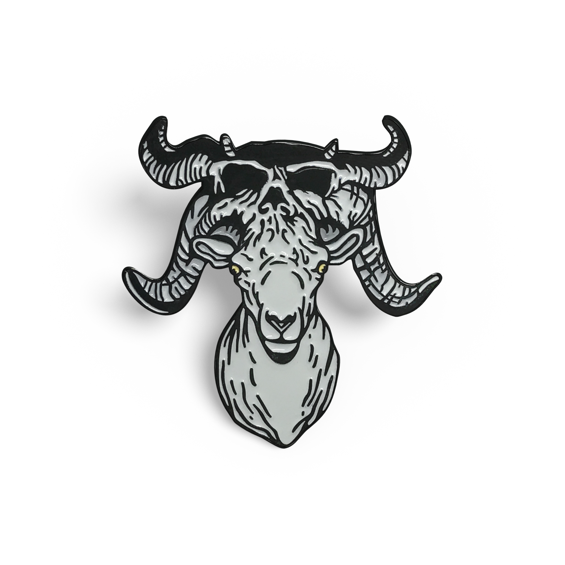 Slayer Deer & Danzig Ram Pin Set - Spoke Art