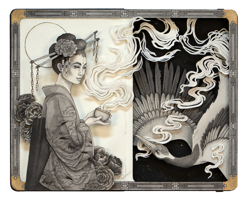 Daria Aksenova - "The Crane Wife" - Spoke Art