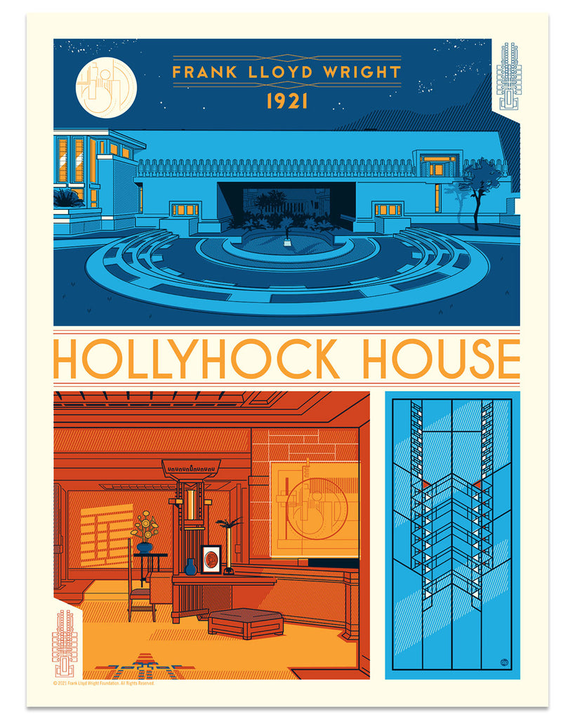 Dave Perillo - "Hollyhock House" - Spoke Art