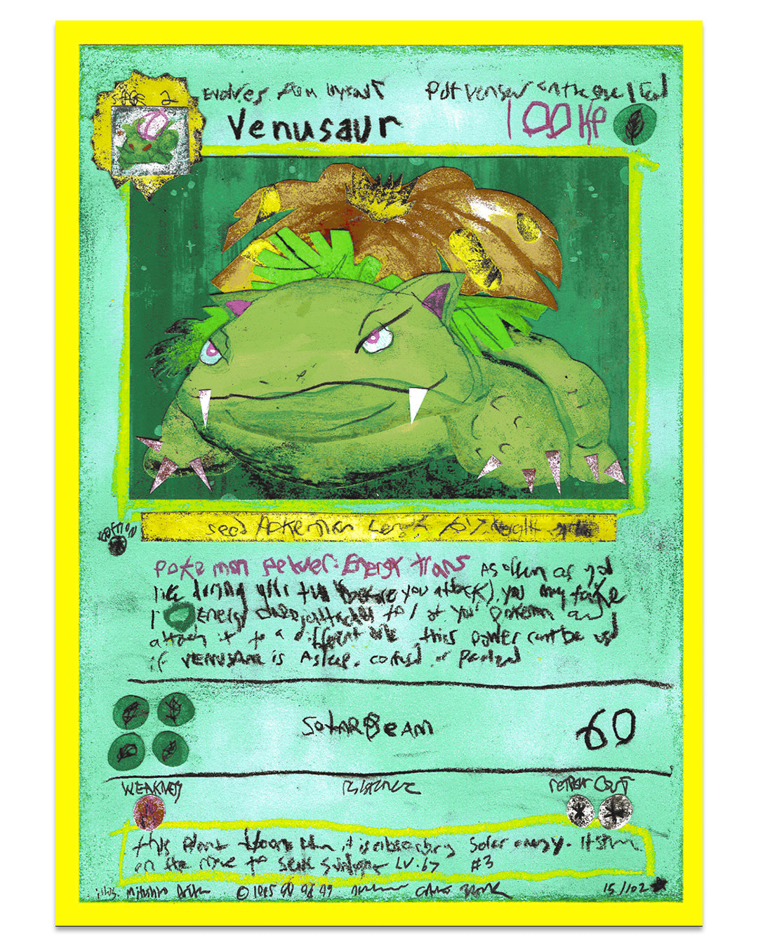 David Heo - "Last But Not Least (Venusaur)" - Spoke Art