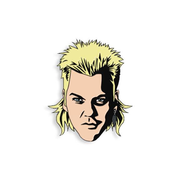 David Enamel Pin - Spoke Art