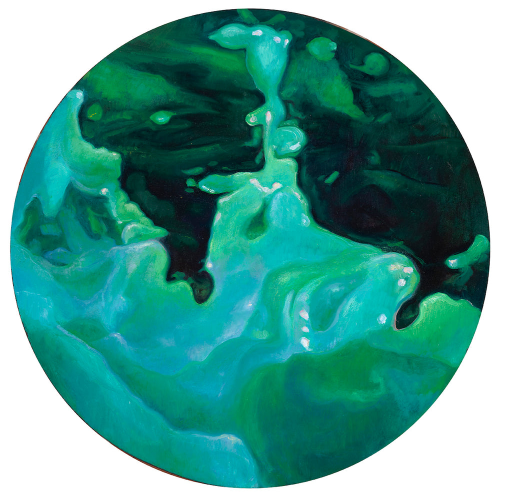 David Molesky - "Micro in Green" - Spoke Art