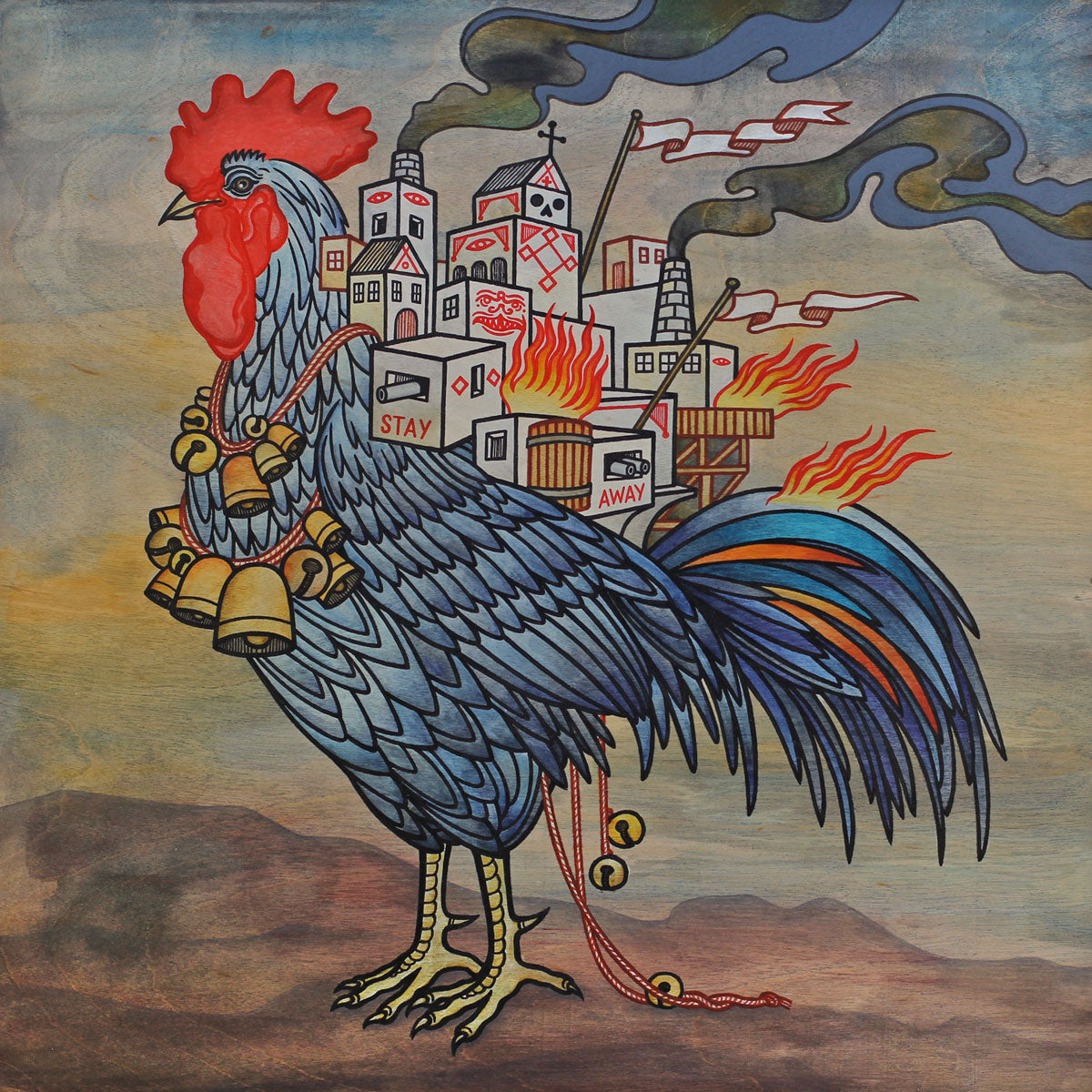 David Polka "Fragile Fortress" - Spoke Art