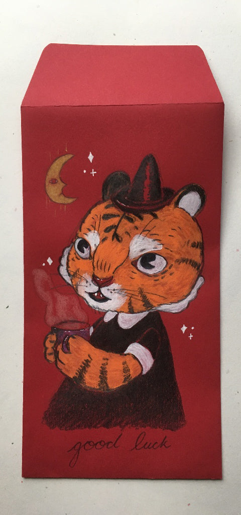 Defectivepudding - "Witchy Tiger 1" - Spoke Art