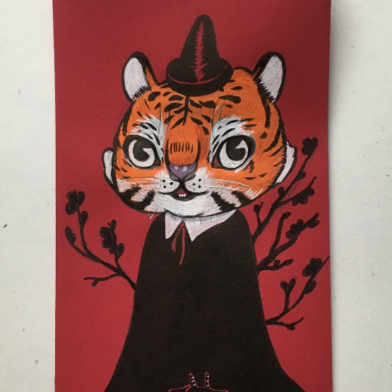 Defectivepudding - "Witchy Tiger 2" - Spoke Art