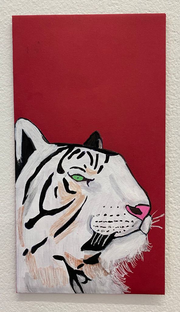 Derrick Holloman - "Facing The White Tiger" - Spoke Art
