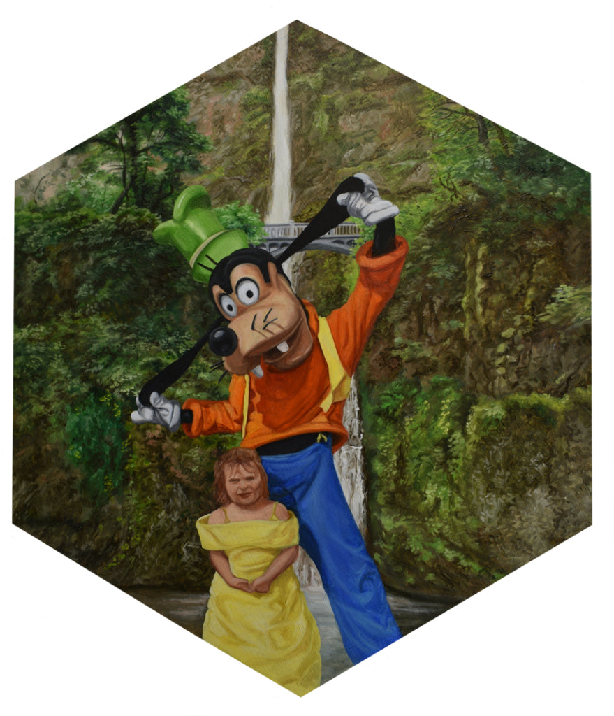 Peter Adamyan - "Disneyfying Multnomah Falls" - Spoke Art