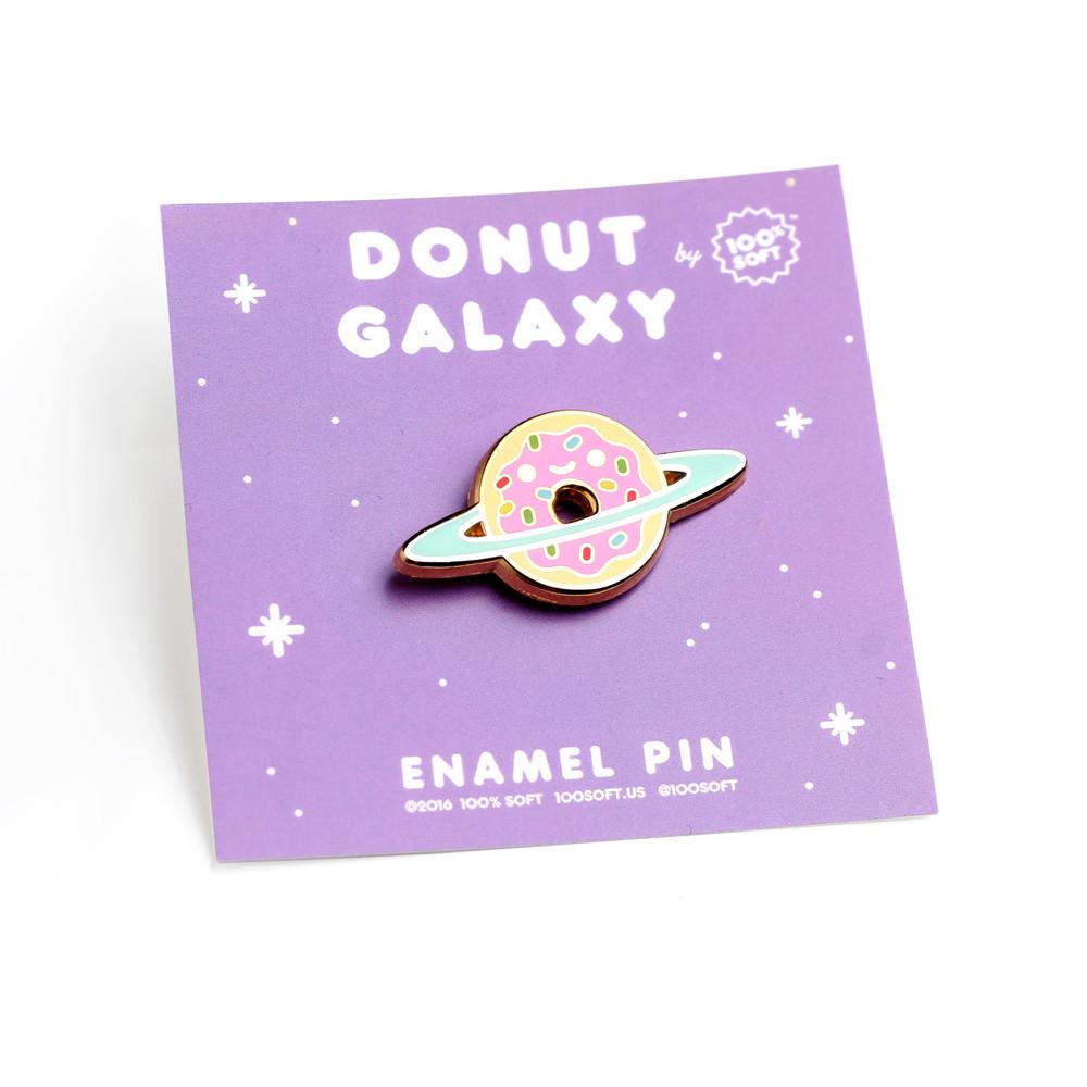 "Donut Galaxy" Enamel Pin - Spoke Art