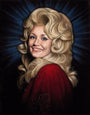 Bruce White - "Dolly Parton" - Spoke Art