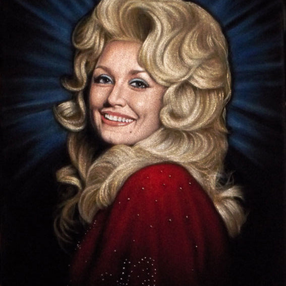 Bruce White - "Dolly Parton" - Spoke Art