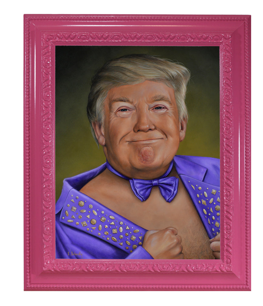Scott Scheidly - "Donald Trump" - Spoke Art