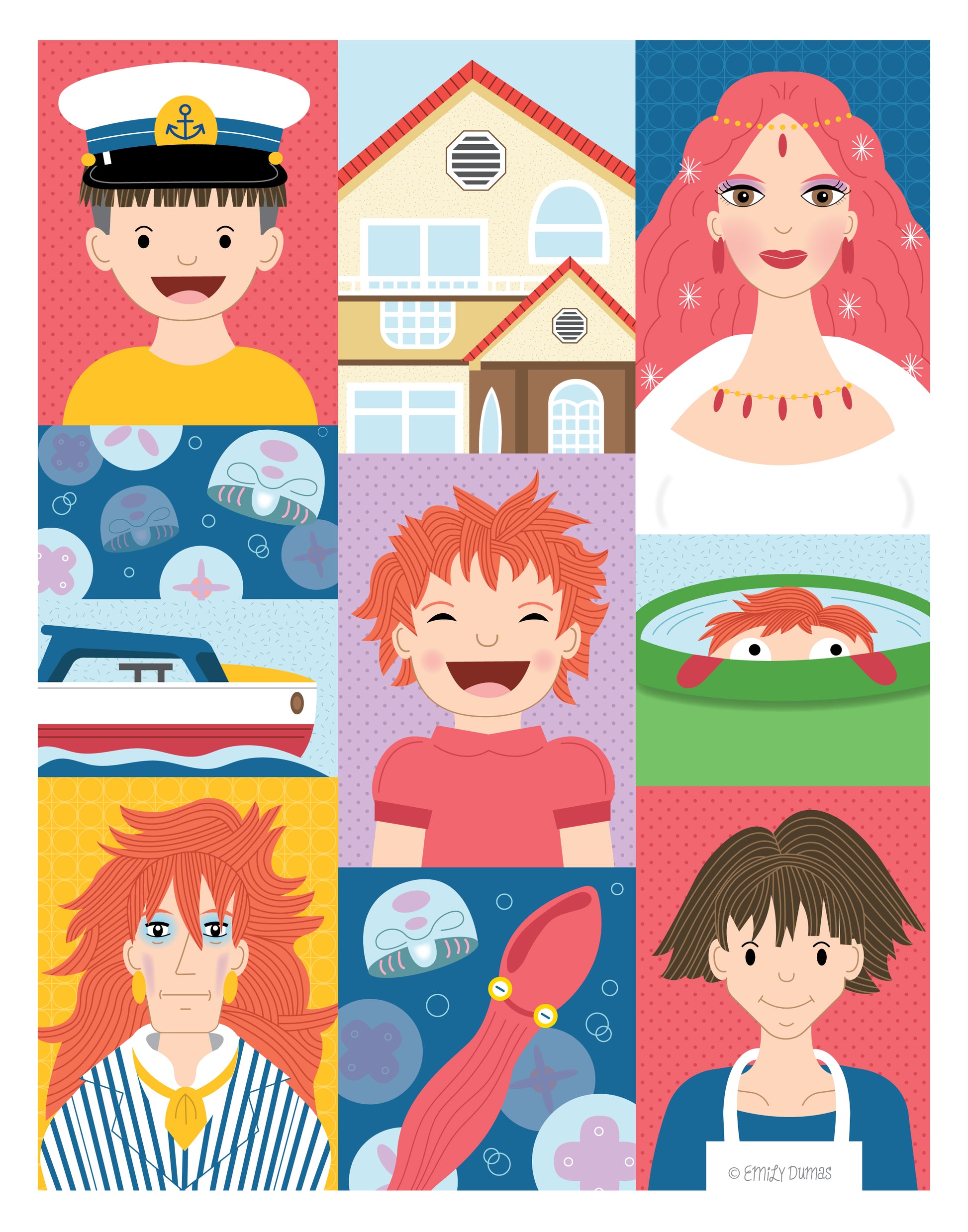 Emily Dumas - "Ponyo's World" - Spoke Art