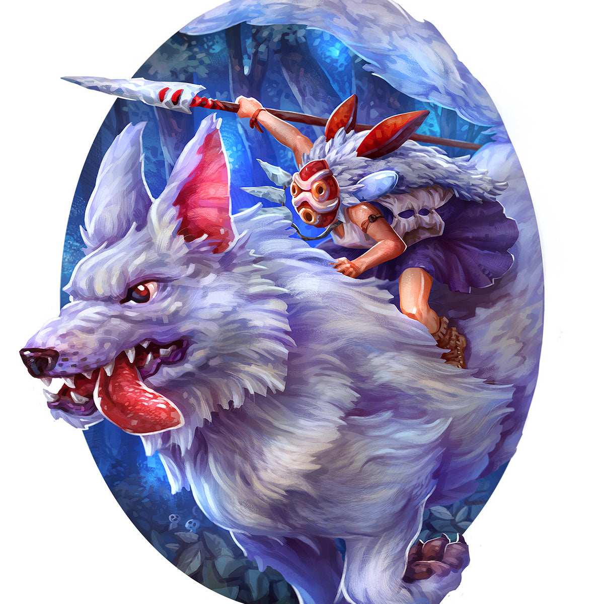 Dustin Lincoln - "Mononoke" - Spoke Art